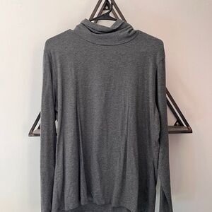 Time and Tru Gray Cowl Neck Sweater